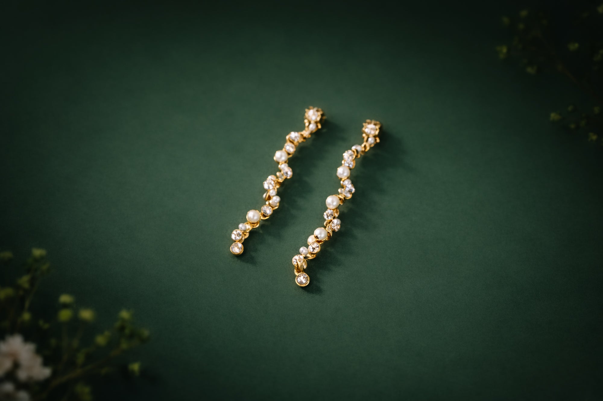 Brincos Noiva Enchanted Pearl