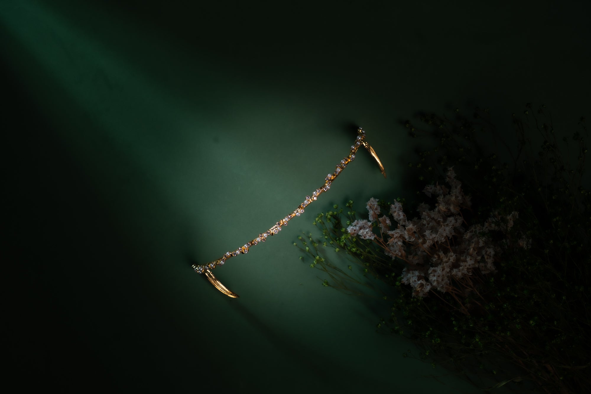 Toucado Noiva Enchanted Pearl