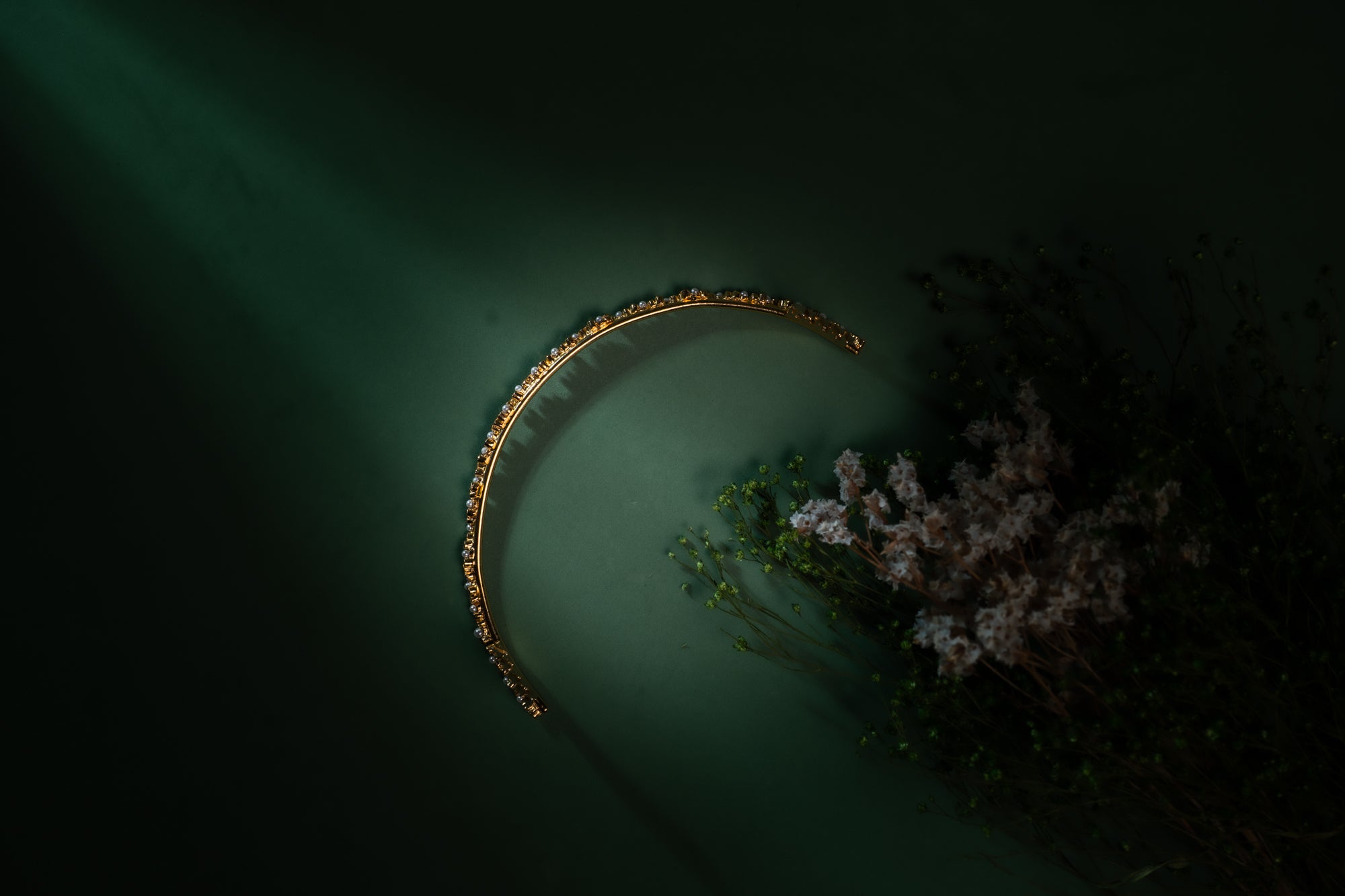 Toucado Noiva Enchanted Pearl