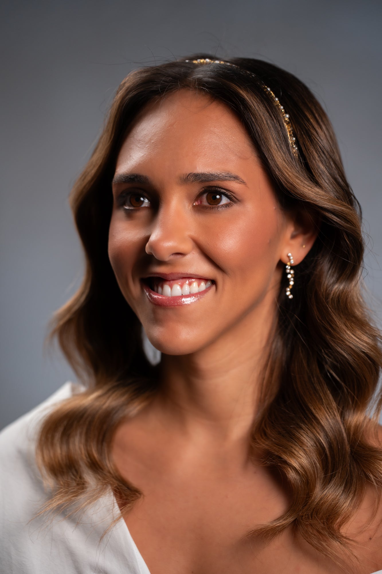 Brincos Noiva Enchanted Pearl