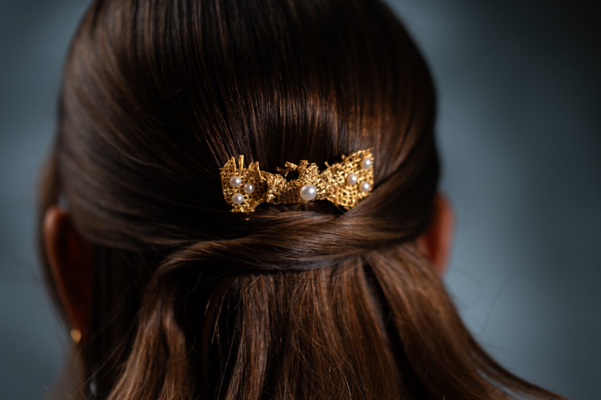 Gancho Noiva Linen Pearl