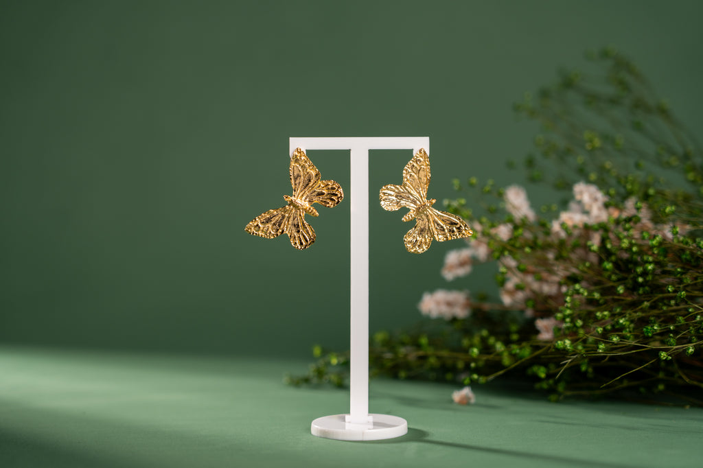 Brincos Single Butterfly
